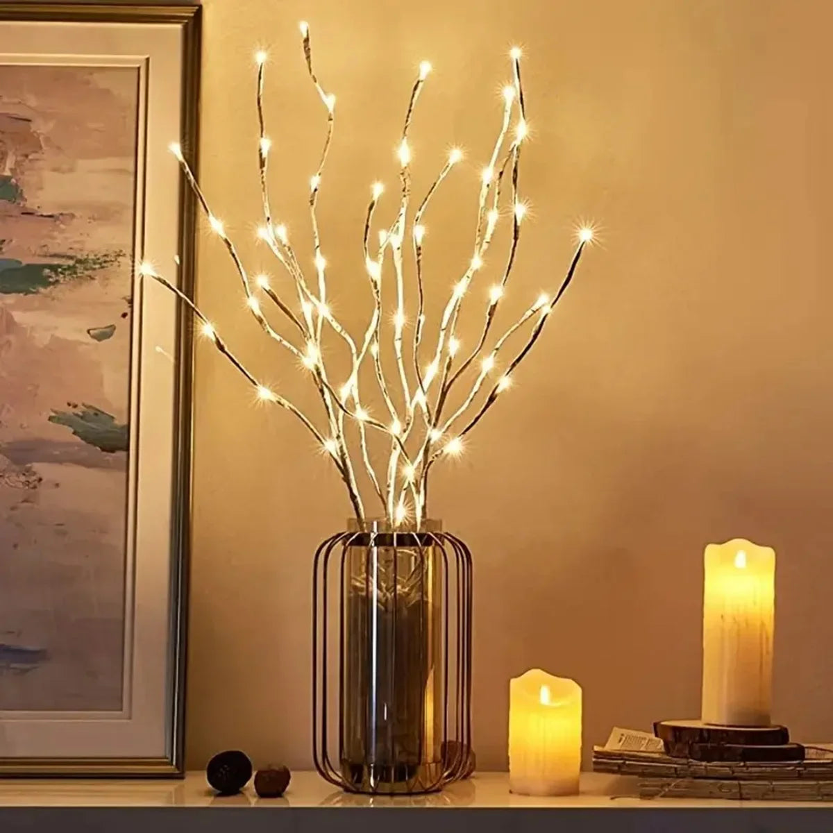 WinterGlow™️ 20-LED Birch Fairy Branches