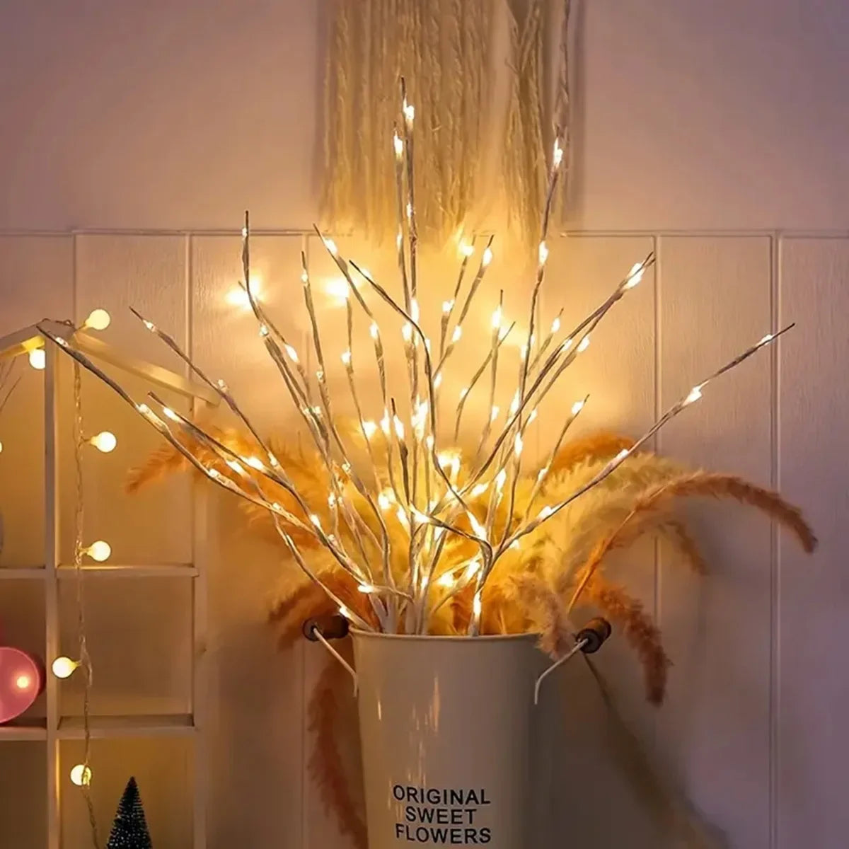 WinterGlow™️ 20-LED Birch Fairy Branches