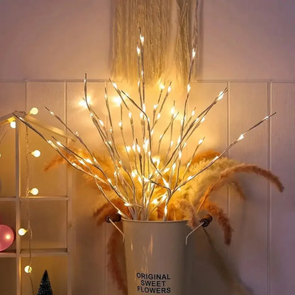 WinterGlow™️ 20-LED Birch Fairy Branches